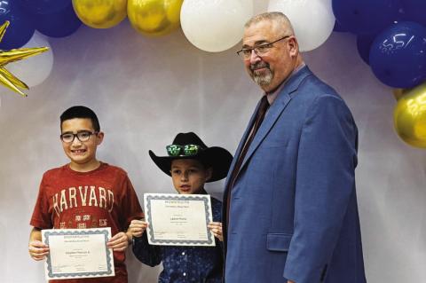 Brownfield FFA Ag banquet honorees