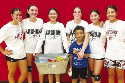 Tournament winners, more volleyball action