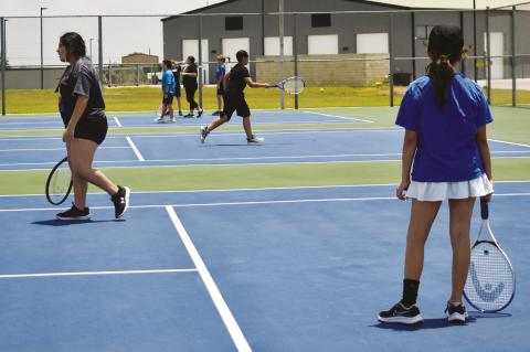 Brownfield Tennis camp teaches youth skills