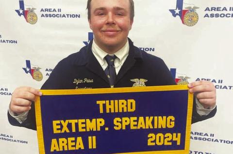 Brownfield, Meadow compete in Area FFA events