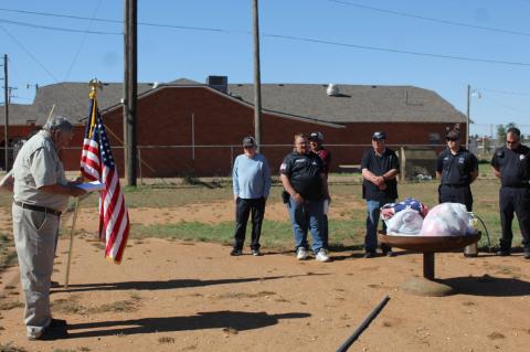 Remembering the fallen, respecting the flag