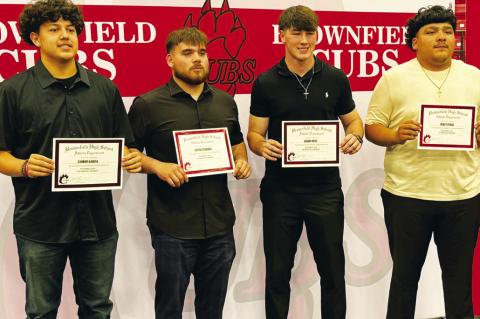 BHS athletes honored at annual banquet