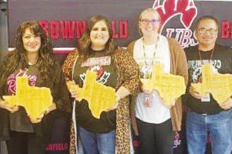 Brownfield ISD honors employees of the year