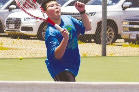 Brownfield Tennis camp teaches youth skills