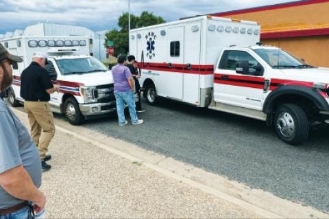 Ambulance Board discusses deployment to Houston, budget