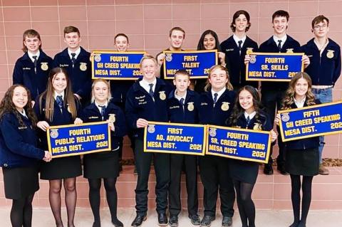 Meadow FFA received banners
