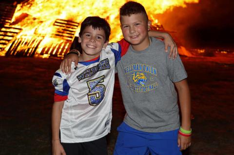 WELLMAN-UNION HOMECOMING BONFIRE