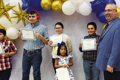 Brownfield FFA Ag banquet honorees