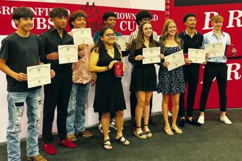 BHS athletes honored at annual banquet